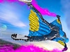 Base Jump Wing Suit Flying